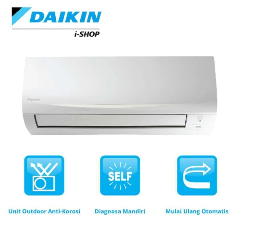 AC DAIKIN 1 PK STC 25 NV (780 WATT) Thailand